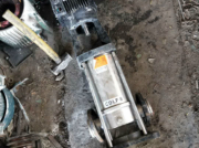 40口徑，配7.5KW電機(jī)，316L材質(zhì)立式多級泵